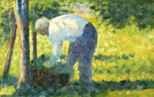 The Gardener (ca. 1882–1883) by Georges Seurat