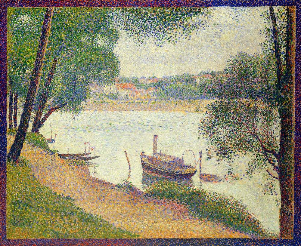 Gray Weather (ca. 1886–1888) by Georges Seurat