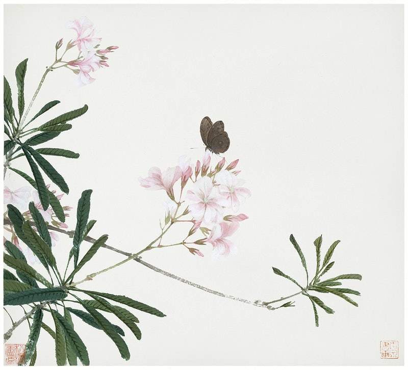 Insects and Flowers (Qing dynasty ca. 1644–1911) by Ju Lian