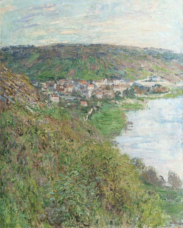 View of Vétheuil (1880) by Claude Monet