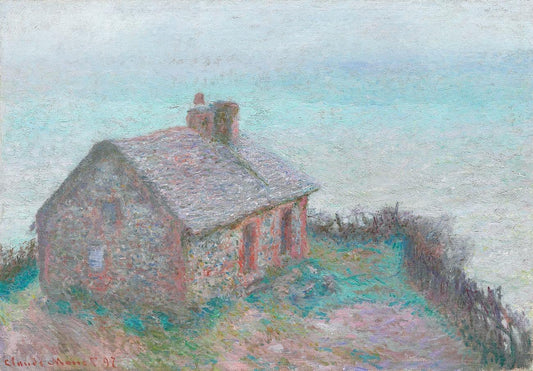 The Customs House at Varengeville (1897) by Claude Monet