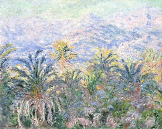 Palm Trees at Bordighera (1884) by Claude Monet