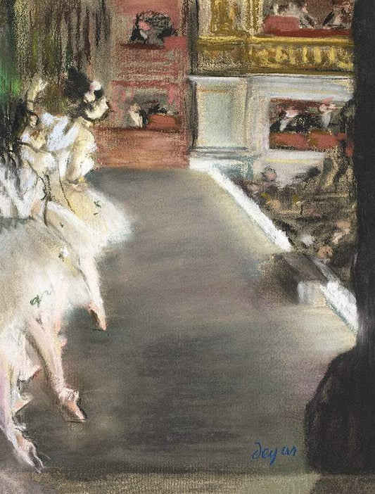 Dancers at the old Opera House (ca. 1877) by Edgar Degas