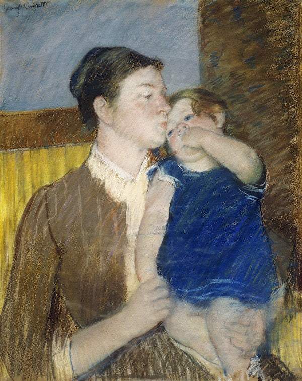 Mother’s Goodnight Kiss (1888) by Mary Cassatt