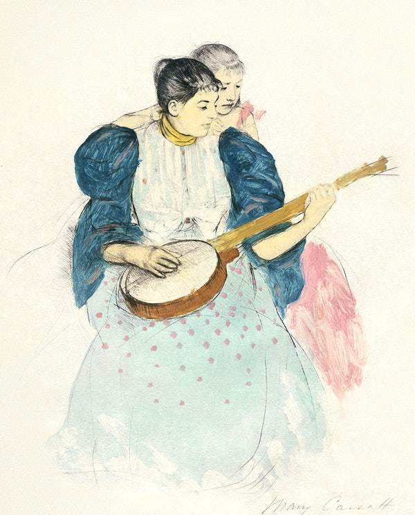 The Banjo Lesson (1893) by Mary Cassatt