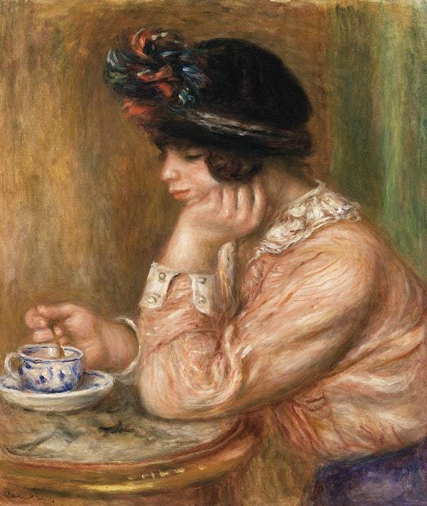 Cup of Chocolate (1914) by Pierre-Auguste Renoir