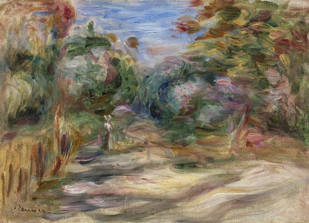 Landscape (Paysage) (1911) by Pierre-Auguste Renoir