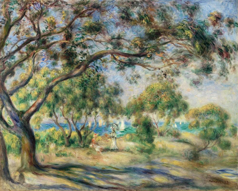 Bois de la Chaise (1892) by Pierre-Auguste Renoir