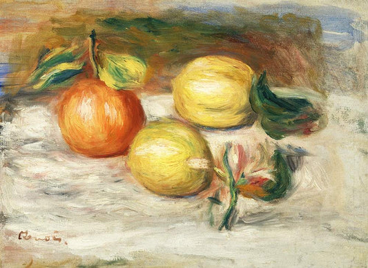 Lemons and Orange (1913) by Pierre-Auguste Renoir