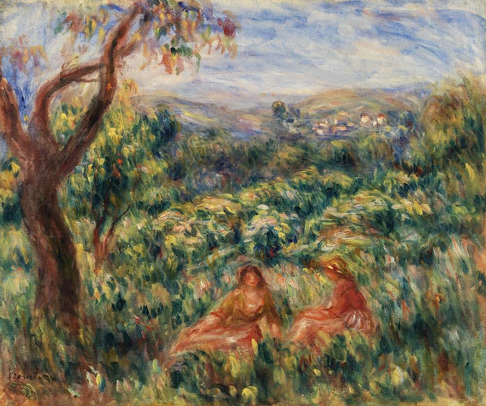 Landscape (Paysage) (1916) by Pierre-Auguste Renoir