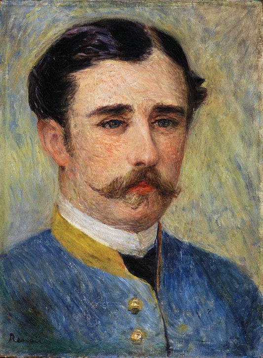 Portrait of a Man (1879) by Pierre-Auguste Renoir