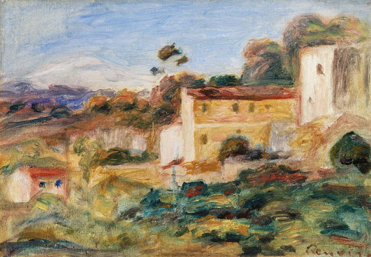 Landscape (Paysage) (1911) by Pierre-Auguste Renoir