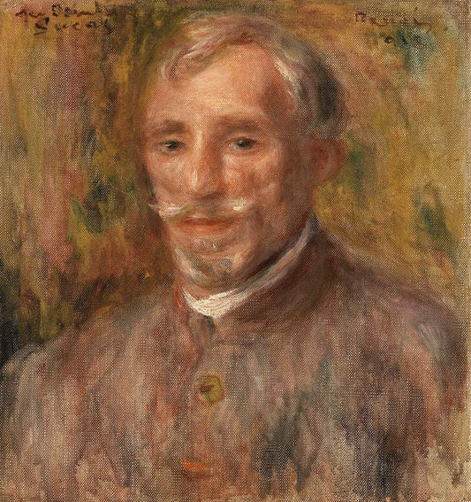 Portrait of Félix Hippolyte-Lucas (1918) by Pierre-Auguste Renoir