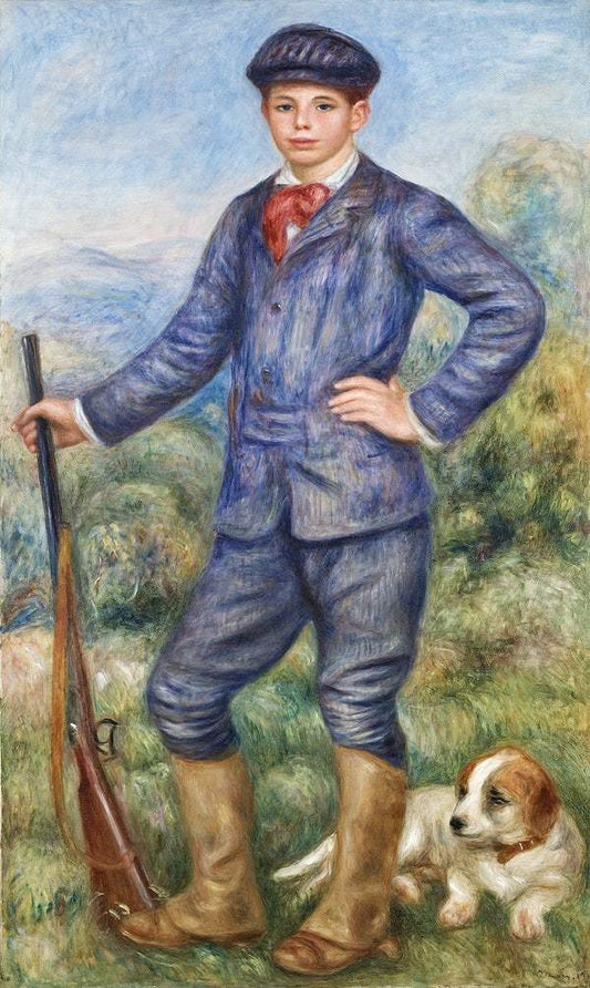 Jean as a Huntsman (1910) by Pierre-Auguste Renoir