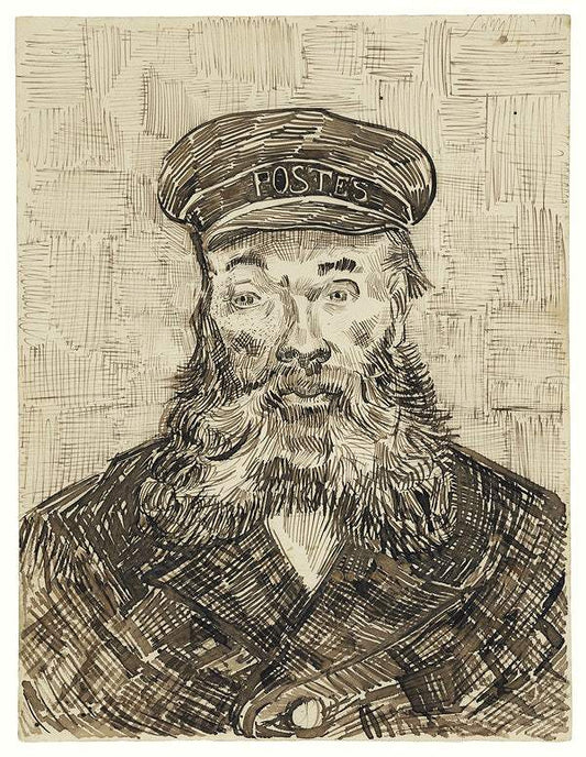 Portrait of Joseph Roulin (1888) by Vincent Van Gogh