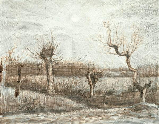 Tetards (Pollards) (1884) by Vincent Van Gogh