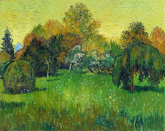 The Poet's Garden (1888) by Vincent Van Gogh