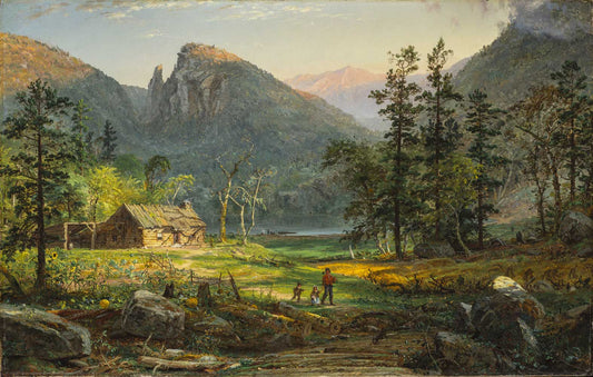 Pioneer's Home by Jasper Francis Cropsey 1859