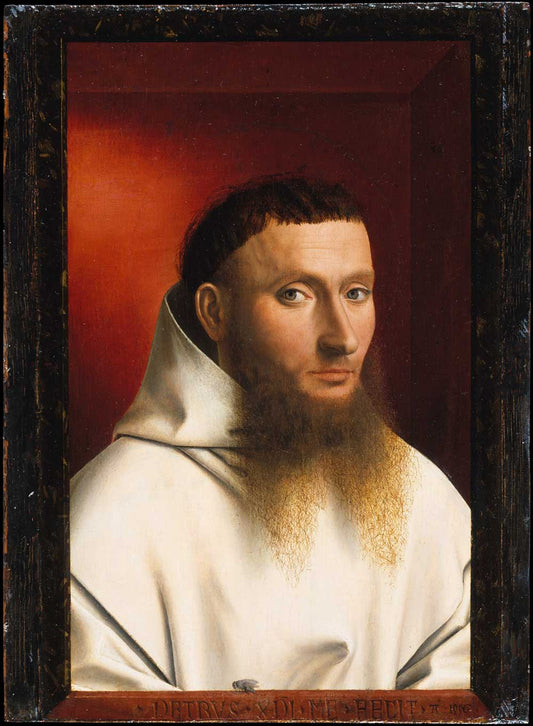 Portrait of a Carthusian by Petrus Christus 1446