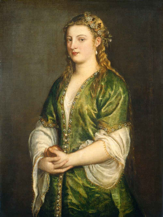 Portrait of a Lady by Titian 1555