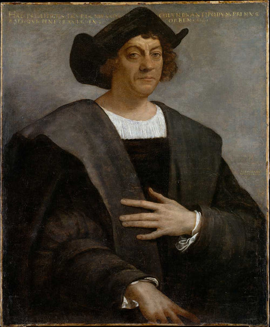 Christopher Columbus by Sebastiano del Piombo 1519