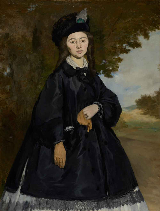 Madame Brunet by Edourd Manet 1863