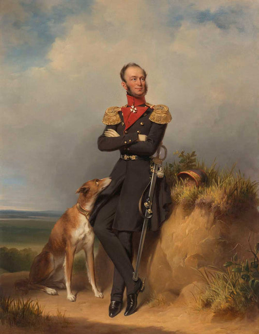 William II, King of the Netherlands by Jan Adam Kruseman 1839