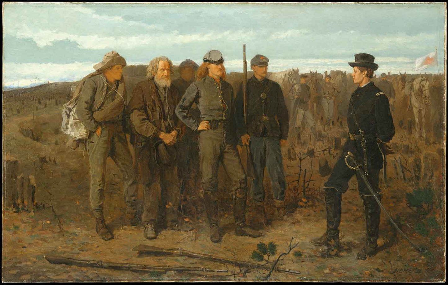 Prisoners from the Front by Winslow Homer 1866