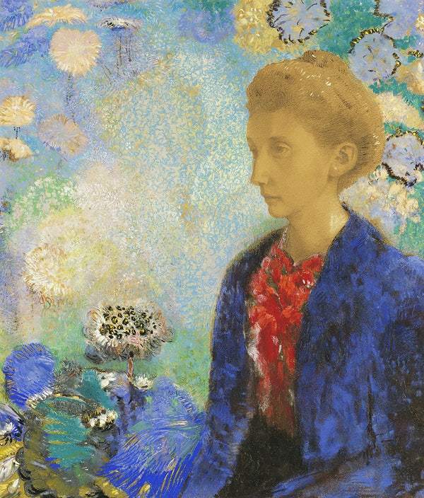 Baronne de Domecy (1900) by Odilon Redon