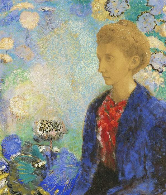 Baronne de Domecy (1900) by Odilon Redon