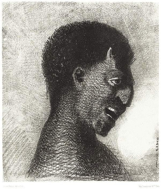 The Satyr with the Cynical Smile (1883) by Odilon Redon