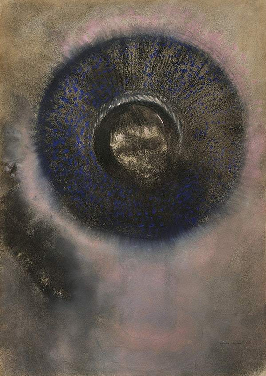 Head within an Aureole (1894—1895) by Odilon Redon