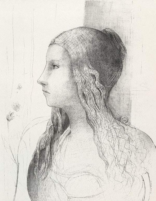 Brunnhilde (1894) by Odilon Redon