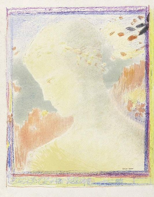 Beatrice (1897) by Odilon Redon