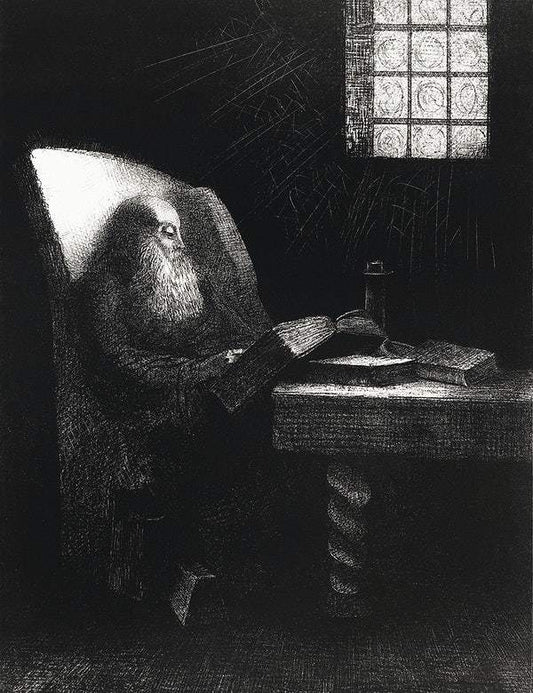 The Reader (1892) by Odilon Redon