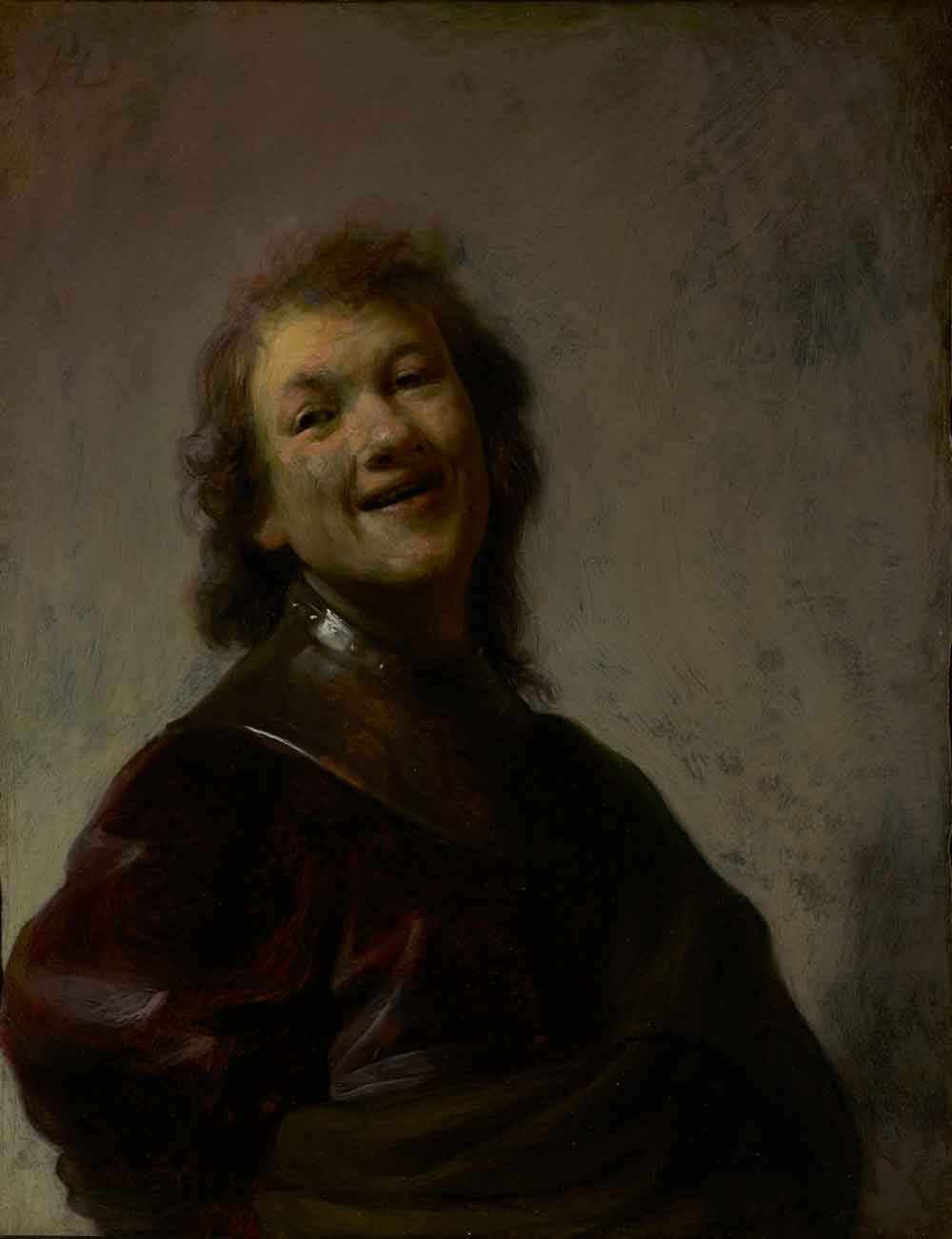 Rembrant Laughing by Rembrandt van Rijn 1648