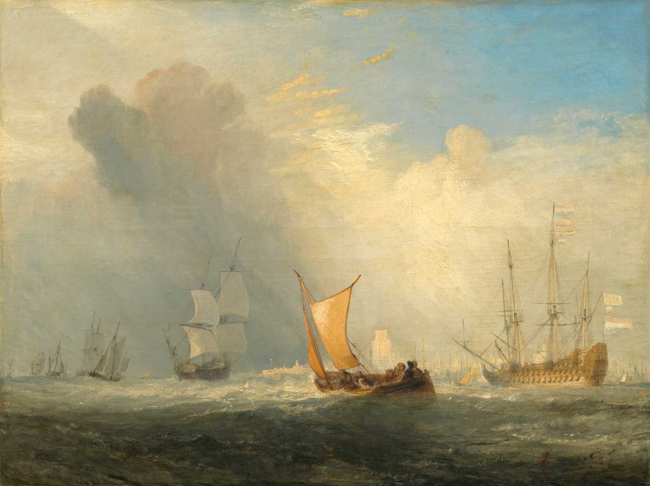 Rotterdam Ferry-Boat by Joseph Mallord William Turner 1833