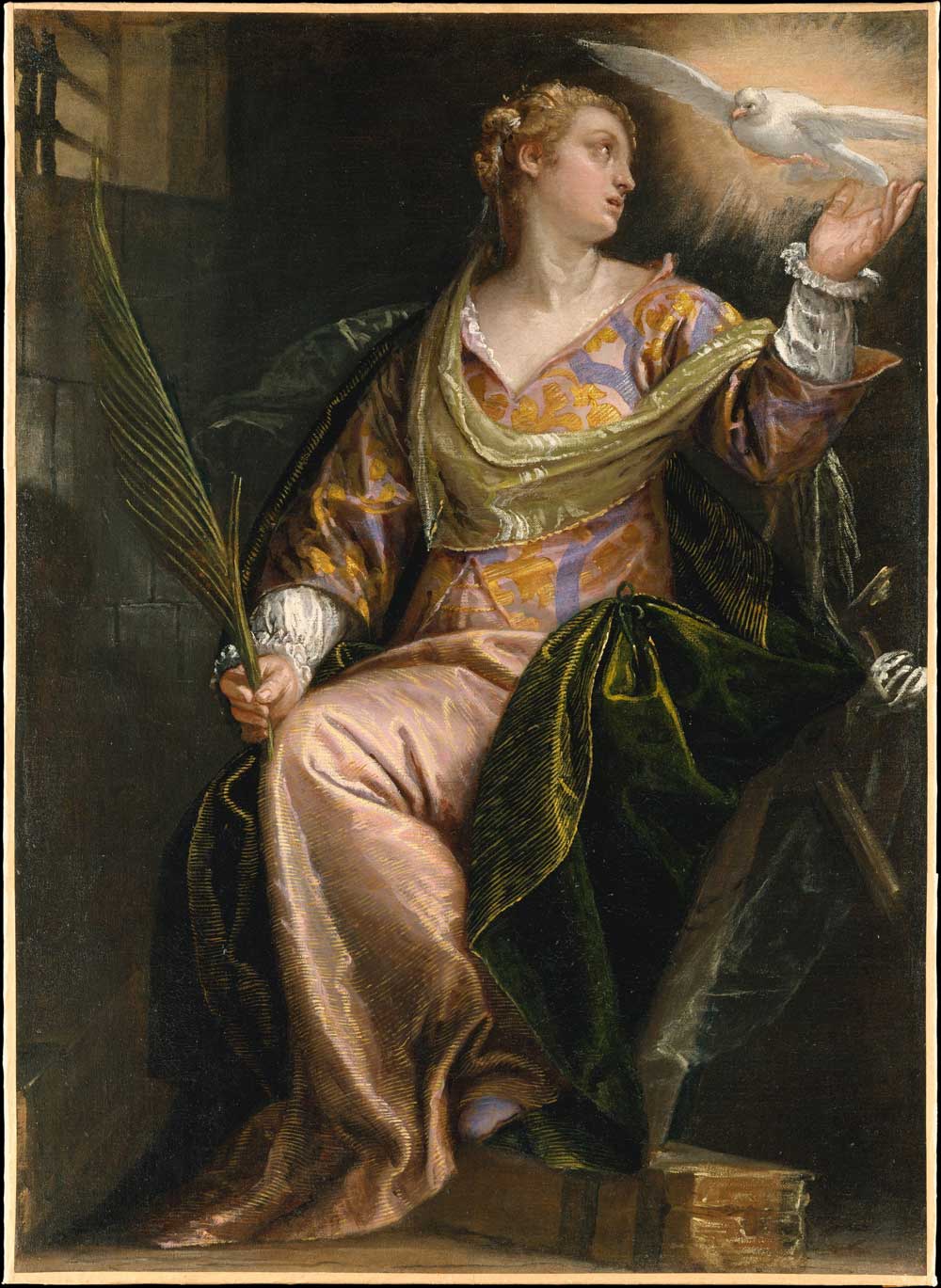 Saint Catherine of Alexandria by Paolo Veronese 1585