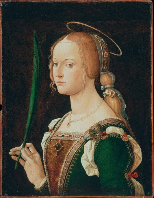 Saint Justina of Padua by Bartolomeo Montagna 1500