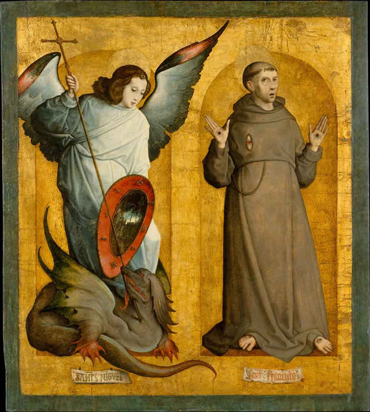 Saints Michael and Francis by Juan de Flandes 1509