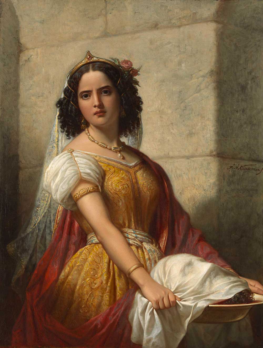 Salomé by Jan Adam Kruseman 1861