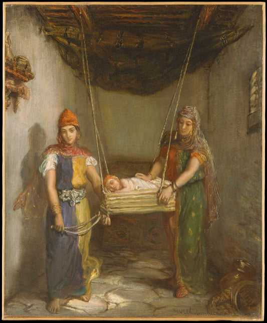 Scene in the Jewish Quarter of Constantine by Théodore Chassériau 1851