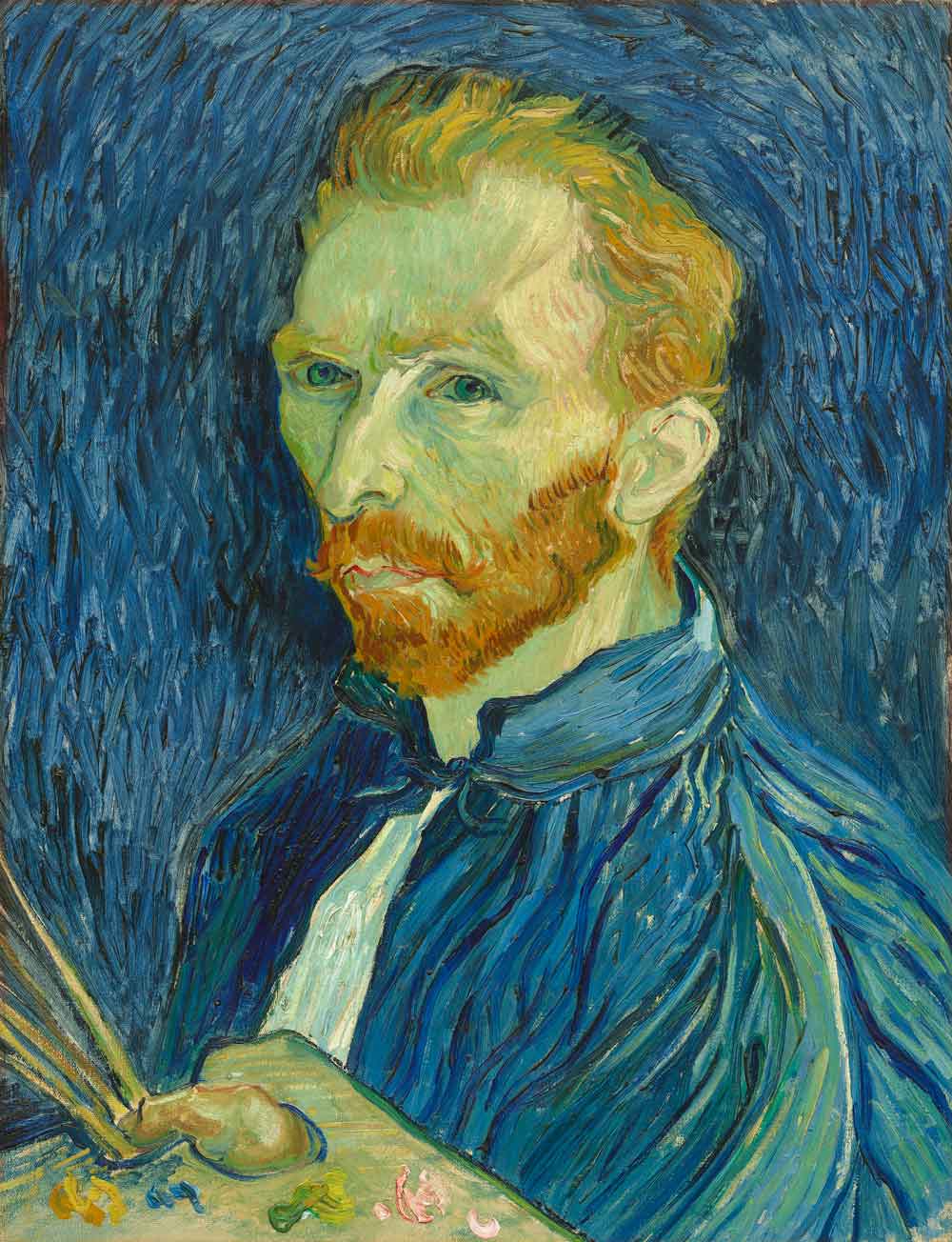 Self Portrait by Vincent van Gogh 1889