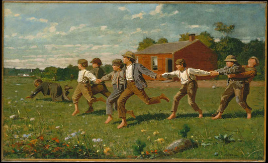 Snap the Whip by Winslow Homer 1872