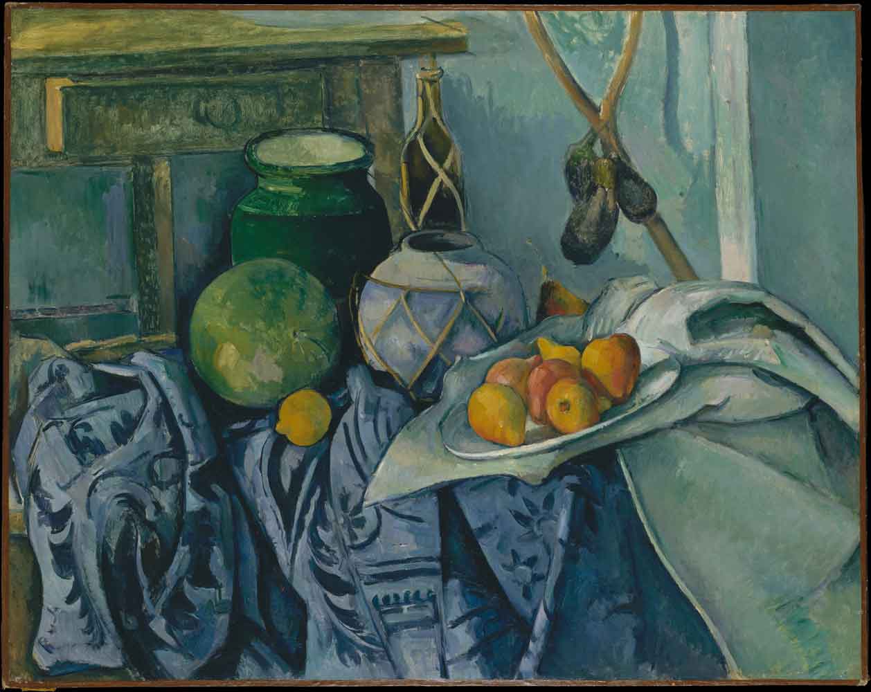 Still Life with a Ginger Jar by Paul Cézanne 1894