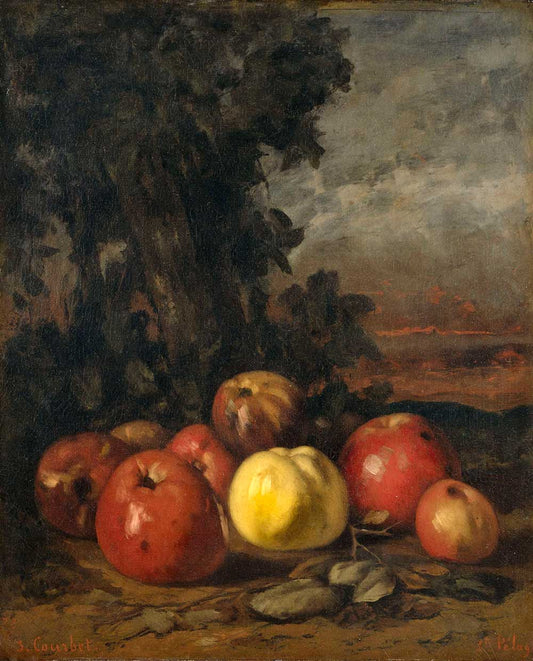 Still Life with Apples by Gustave Courbet 1871