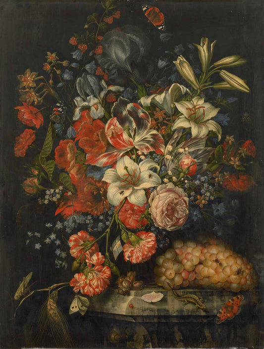 Still Life by Ottmar Elliger (I) 1671