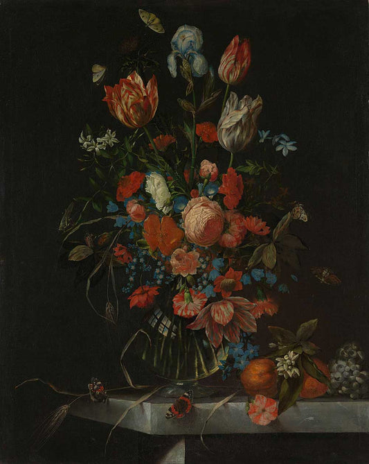 Still Life by Ottmar Elliger (I) 1673