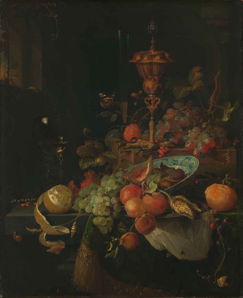 Still Life by Abraham Mignon 1660