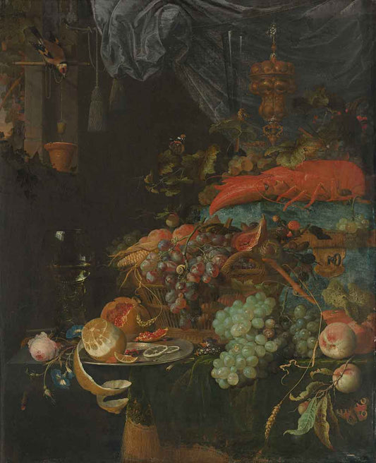 Still Life with Fruit by Abraham Mignon 1660